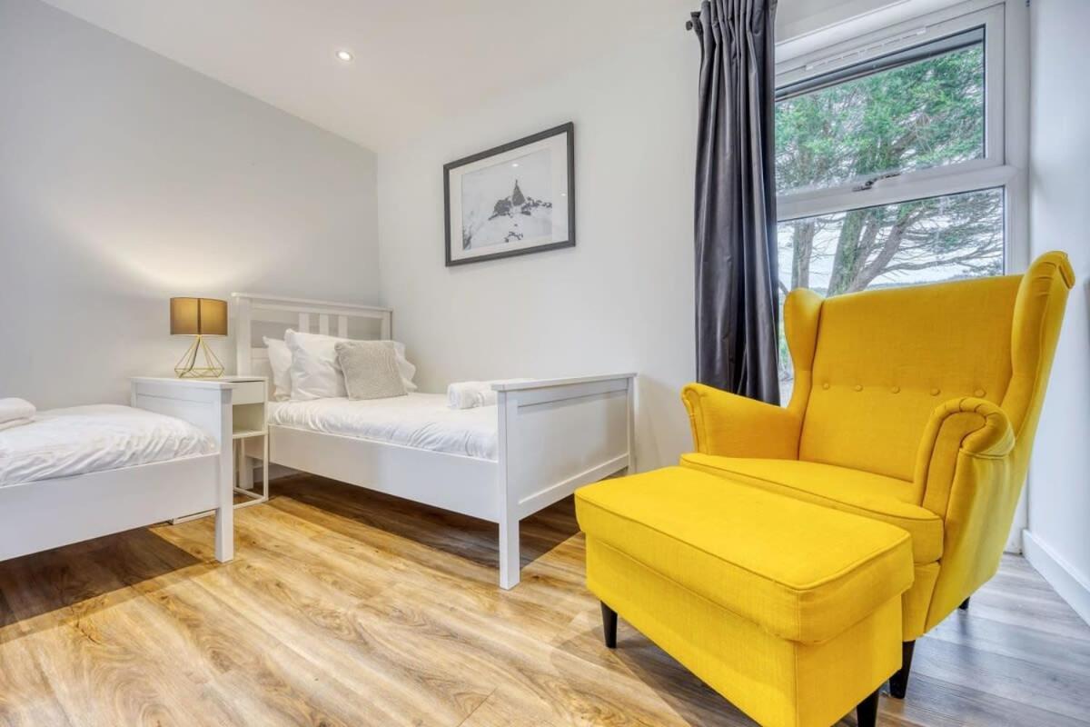 New Build Lodge With Stunning Views Of Loch Awe Hayfield  Exterior foto